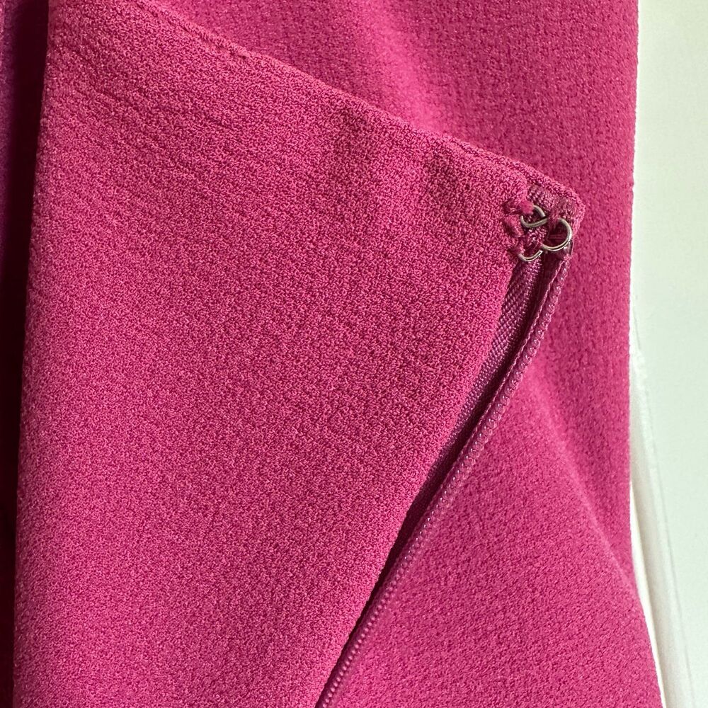 Dress the Population “Nicole” Satin‑Crepe Cocktail Dress — Size Large - Picture 7 of 12